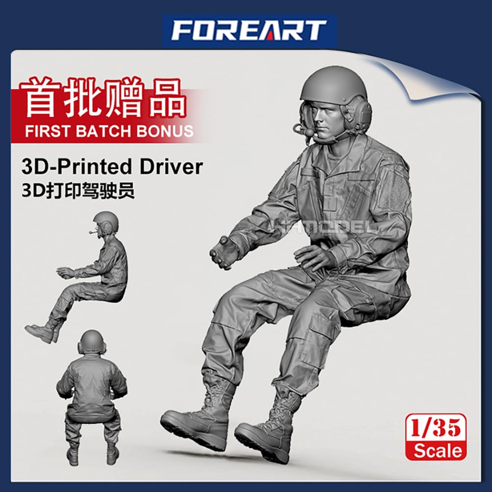 FOREART 5001 M142 HIMARS High Mobility Artillery Rocket System 1/35 Scale Model Kit
