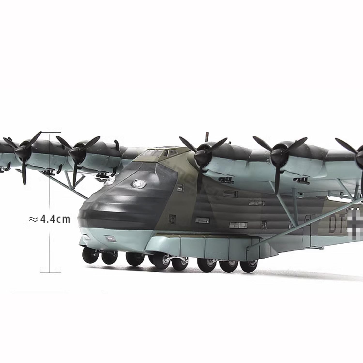 花田制造 GWH Me323 D-1 Gigant Military Transport Aircraft Model Kit, 1/144 Scale, L1006