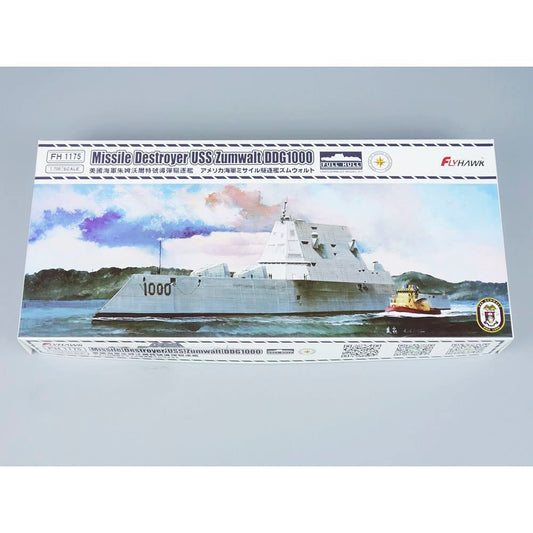 FLYHAWK FH1175 1/700 US Navy Missile Destroyer Zumwalt DDG-1000 Plastic Model Kit