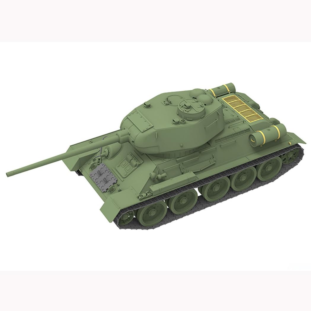 花田制造 RFM T-34/85 Tank Model 1944 No.174 Factory, 1/35 Scale Military Model Kit