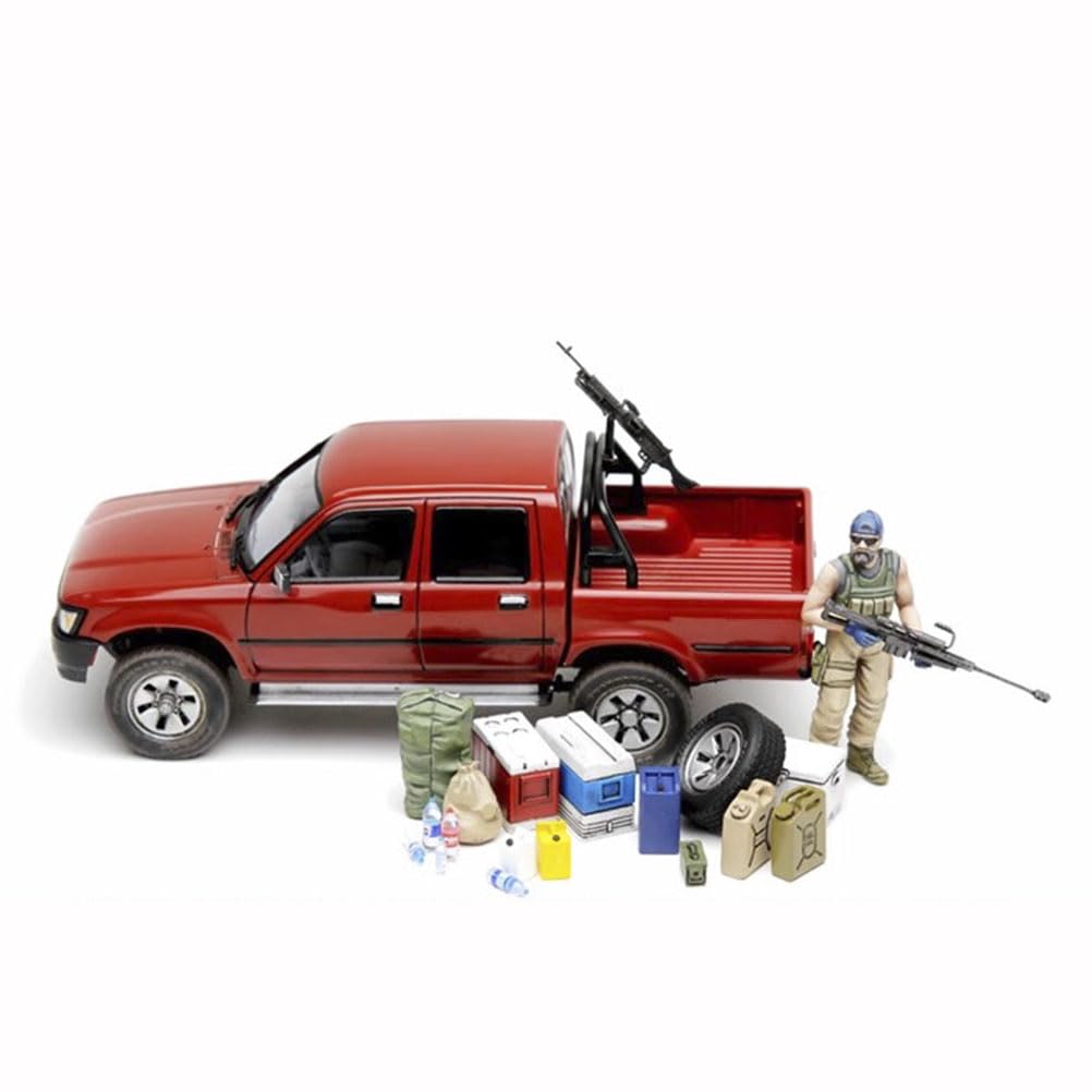 Meng VS-002 1/35 Pickup Truck w/Equipment, Plastic Model kit