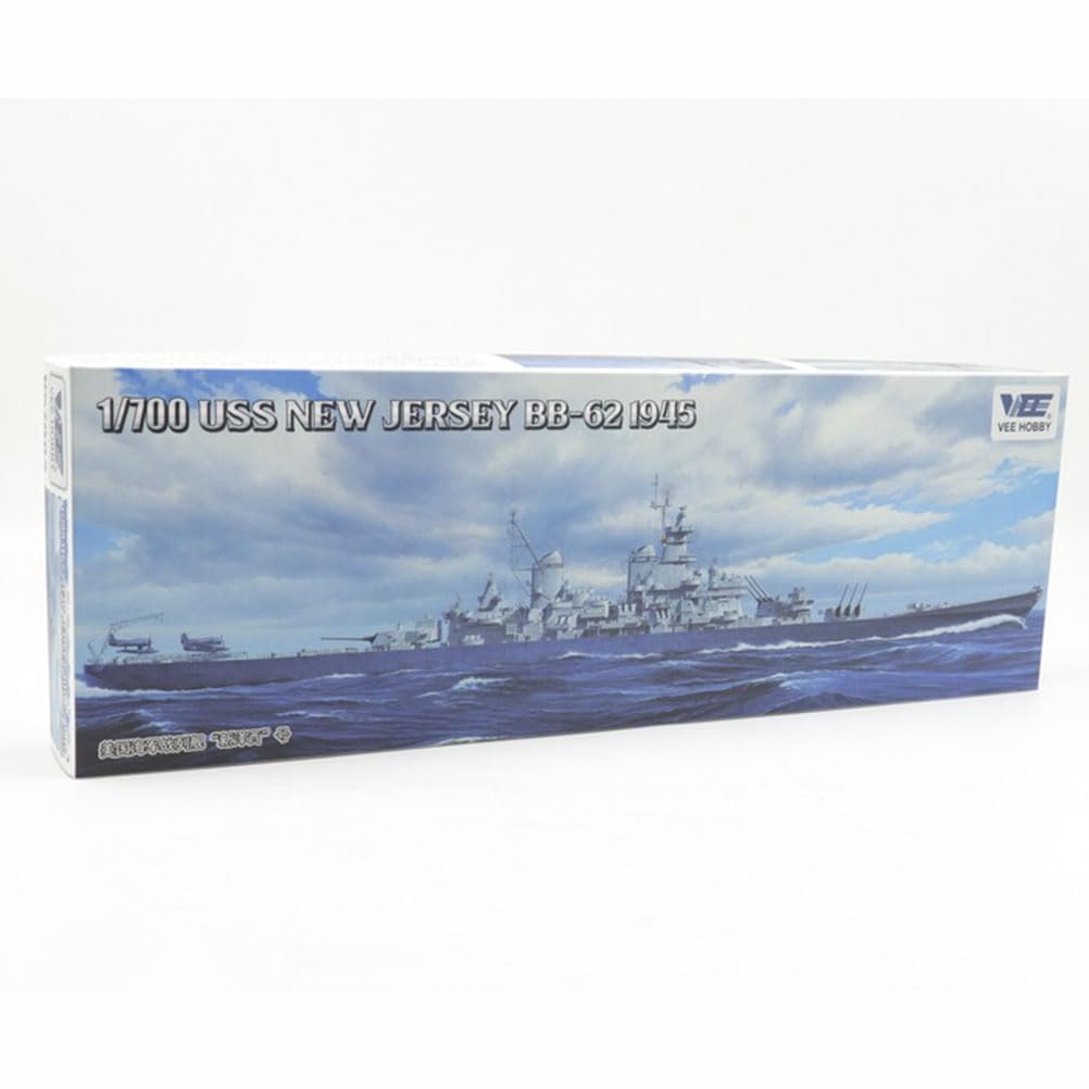 花田制造 VEE Hobby V57002 1/700 USS New Jersey BB-62 1945 Plastic Model Kit unassembled Model kit