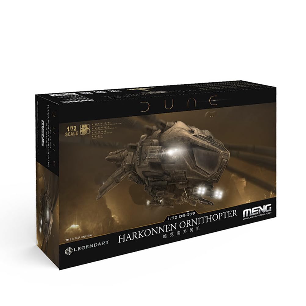 Meng DS-009 Dune Harkonnen Ornithopter Model Kit, 1/72 Scale