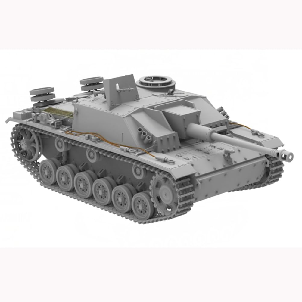 花田制造 Takom 8004 StuG.III Ausf.G Early Production Tank Model Kit, 1/35 Scale, Military Display Model