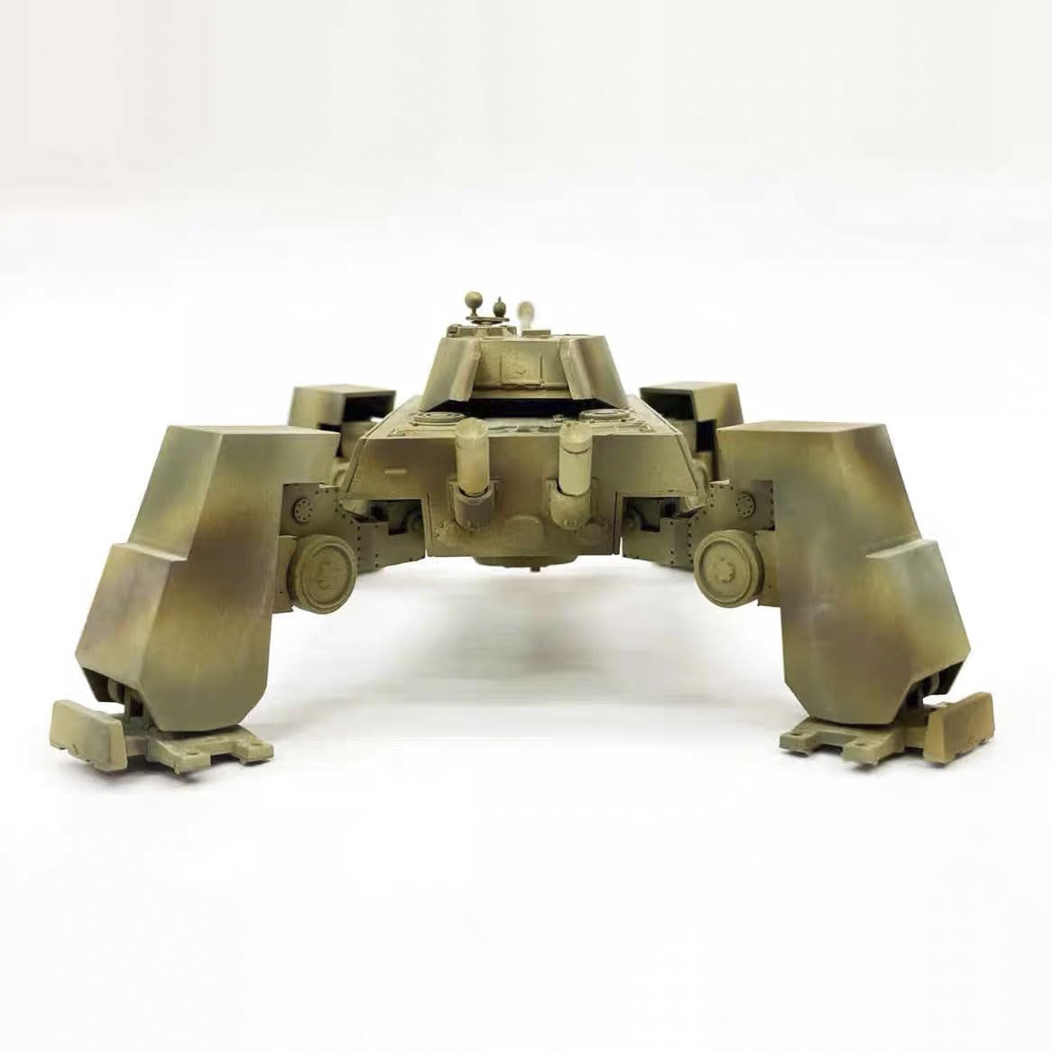 花田制造 UA72352 Fist of War German E-75 Heavy Tank Mech Ausf.G, 1:72 Scale Model Kit, Military Vehicle