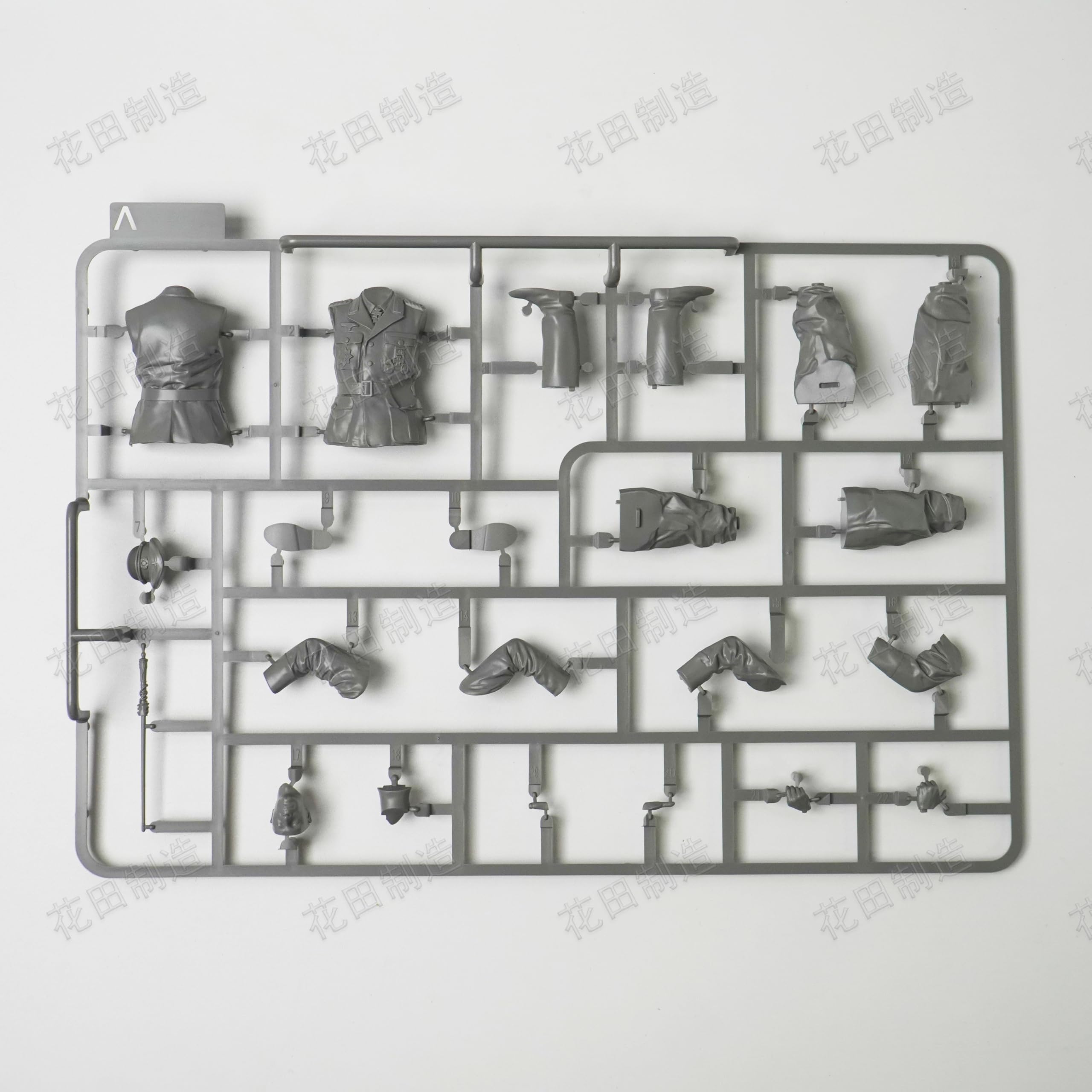 花田制造 TAKOM No.1022 Erwin Rommel (Full Body) 1/16 US WWII Uniform Model Kit Limited Edition