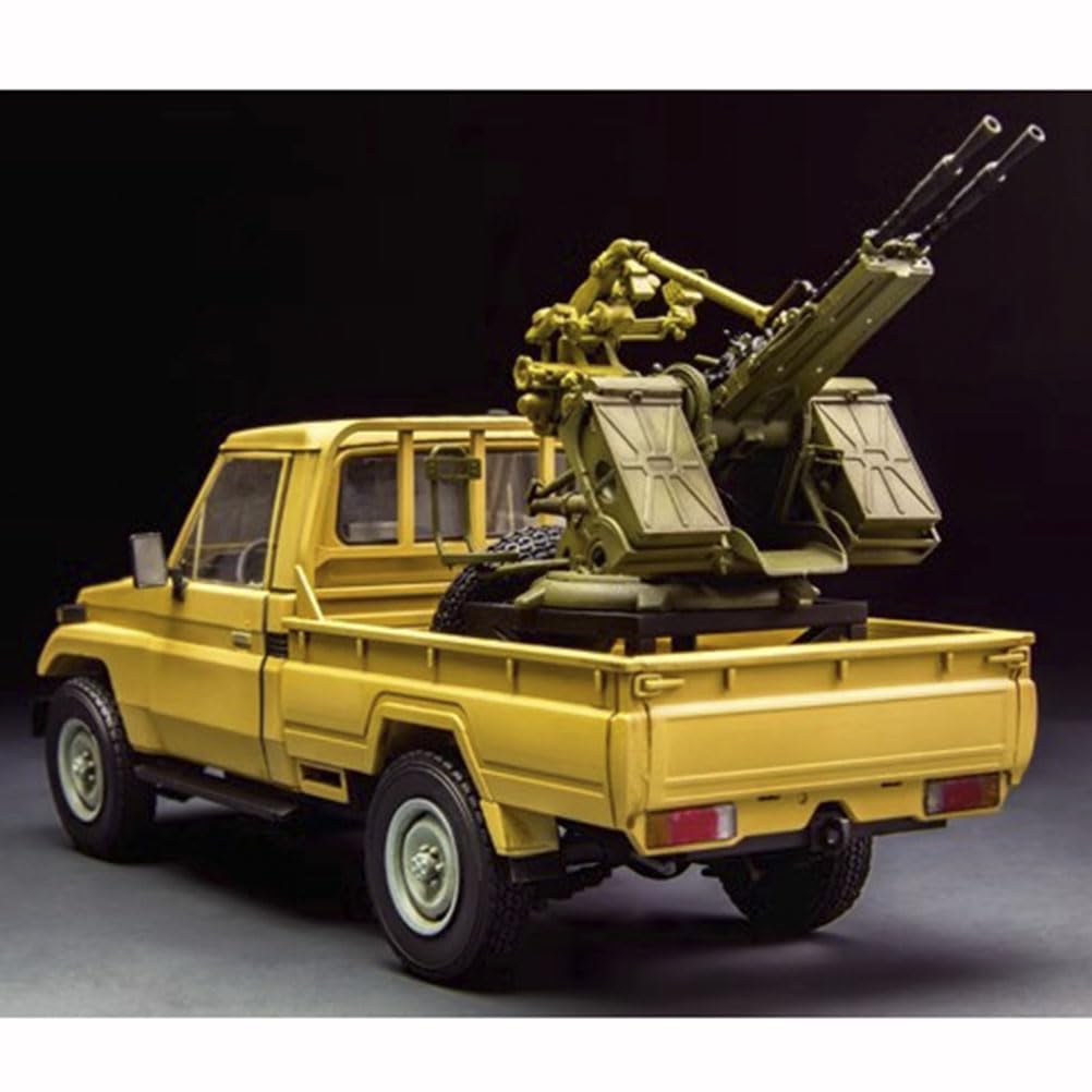 Meng Model VS-005 1/35 Pickup Truck w/ZPU-2 Velociraptor Series, Plastic Model Building kit