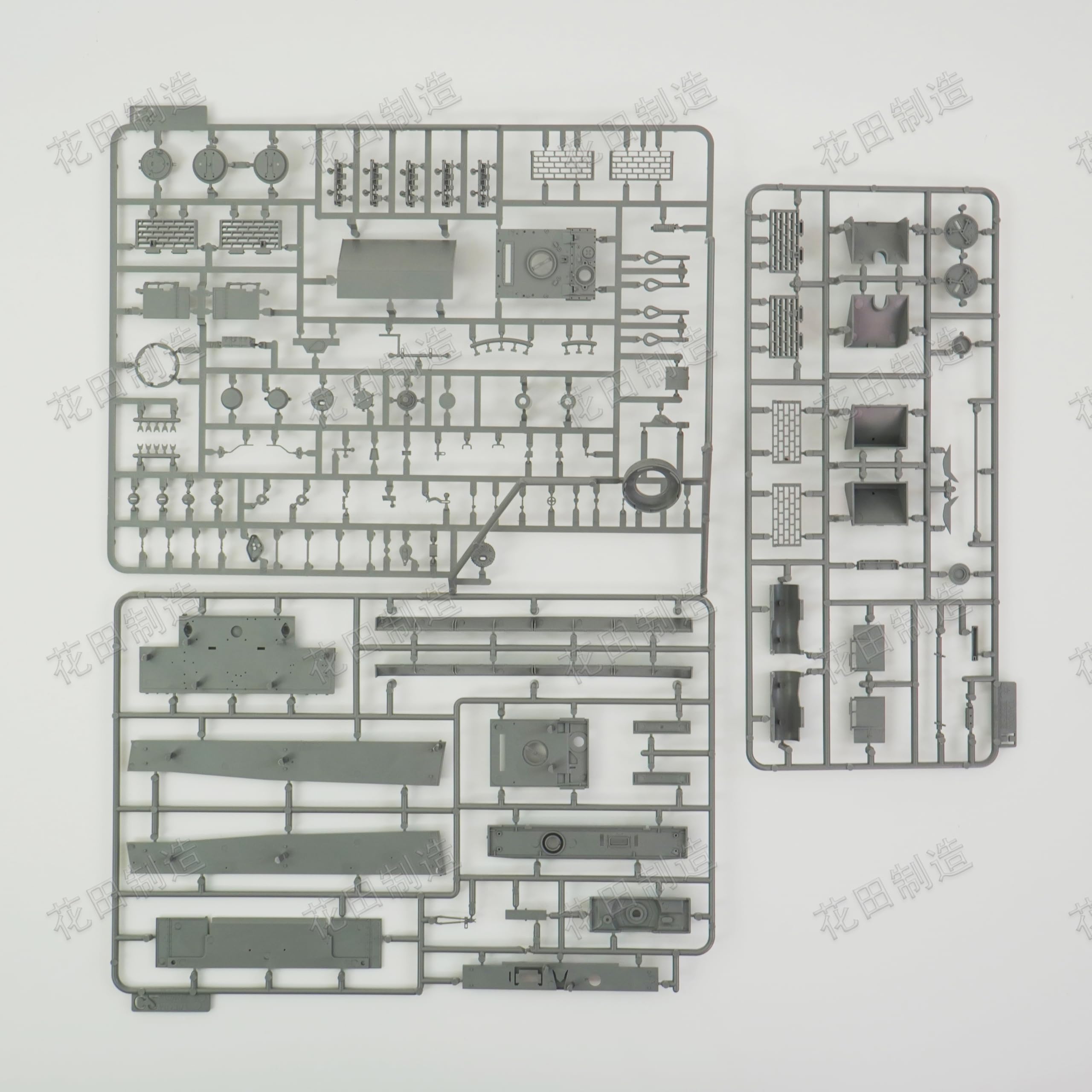 花田制造 Takom 2196 Tiger I Early Production 1/35 Scale Model Kit, Sd.Kfz.181 Pz.Kpfw.VI Ausf.E