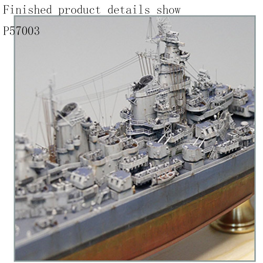 花田制造 VEE Hobby P57003 1/700 USS Missouri BB-63 1945.9 Platinum Box Waterline Version Plastic Model Kit