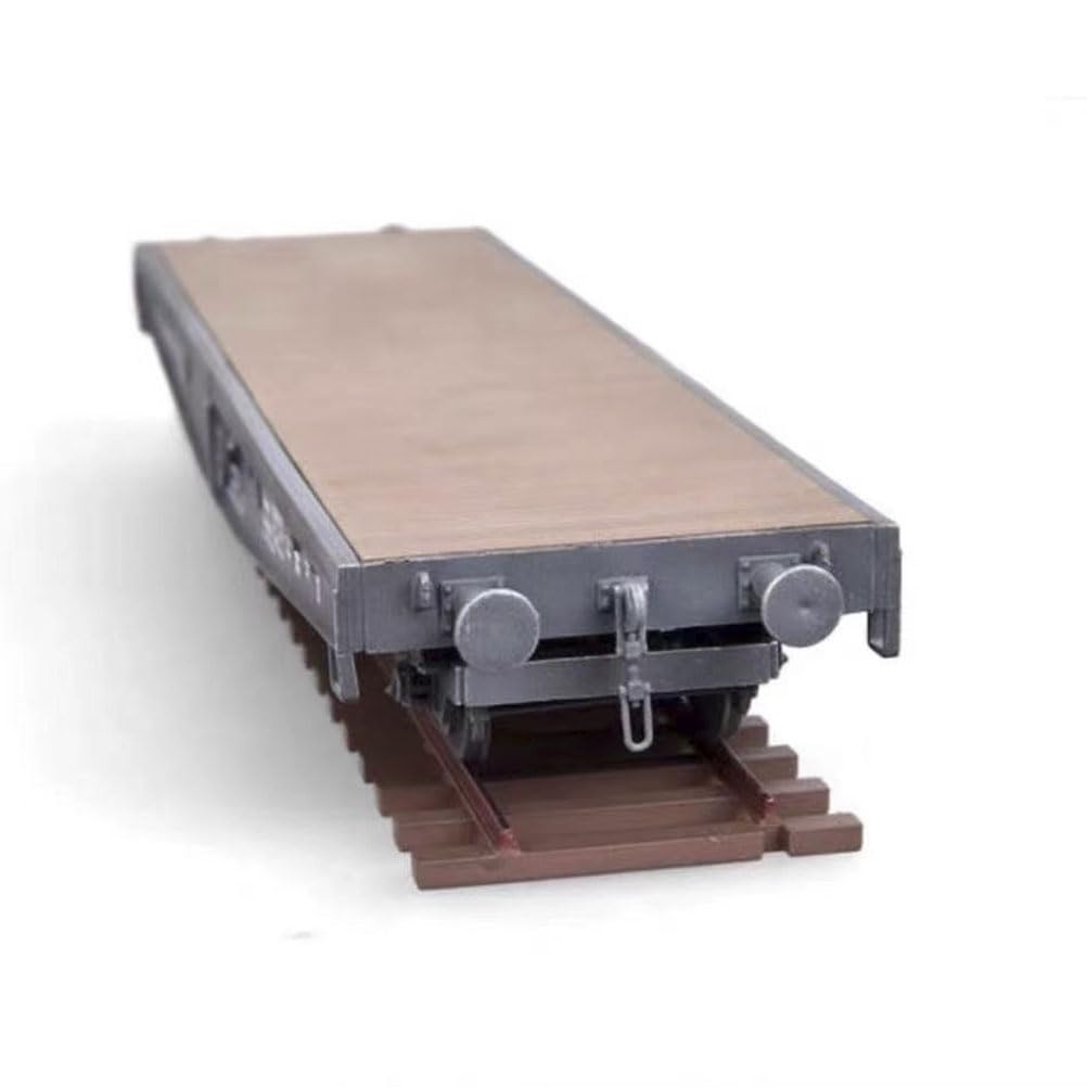 花田制造 MODELCOLLECT UA72043 German SCHWERE PLATTFORMWAGEN Type SSYMS 80, German Heavy Flatform Wagon Type SS Type 80, 1:72 Scale Model Kit
