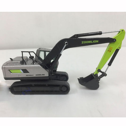 1/87 Zoomlion ZE210GLC Crawler Excavator Diecast Model, Crawler Excavator Adult Collectible die-cast Scale Model Replica,Engineering Vehicle Diecast Model