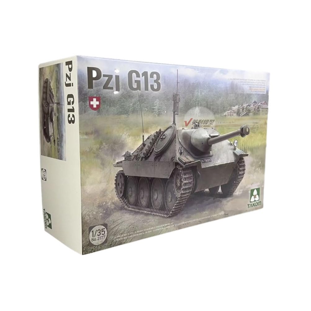 Takom No.2177 1/35 Scale Pzj G13 Swiss Tank Model Kit