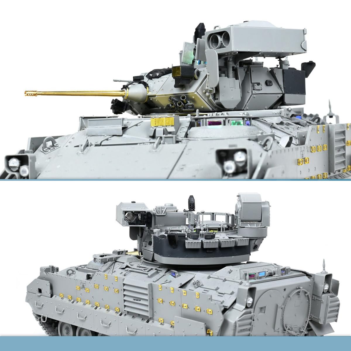 花田制造 Magic Factory 1/35 Scale M2A4 Bradley IFV with CVTESS Model Kit, Military Vehicle, Detailed Assembly Parts, 2012