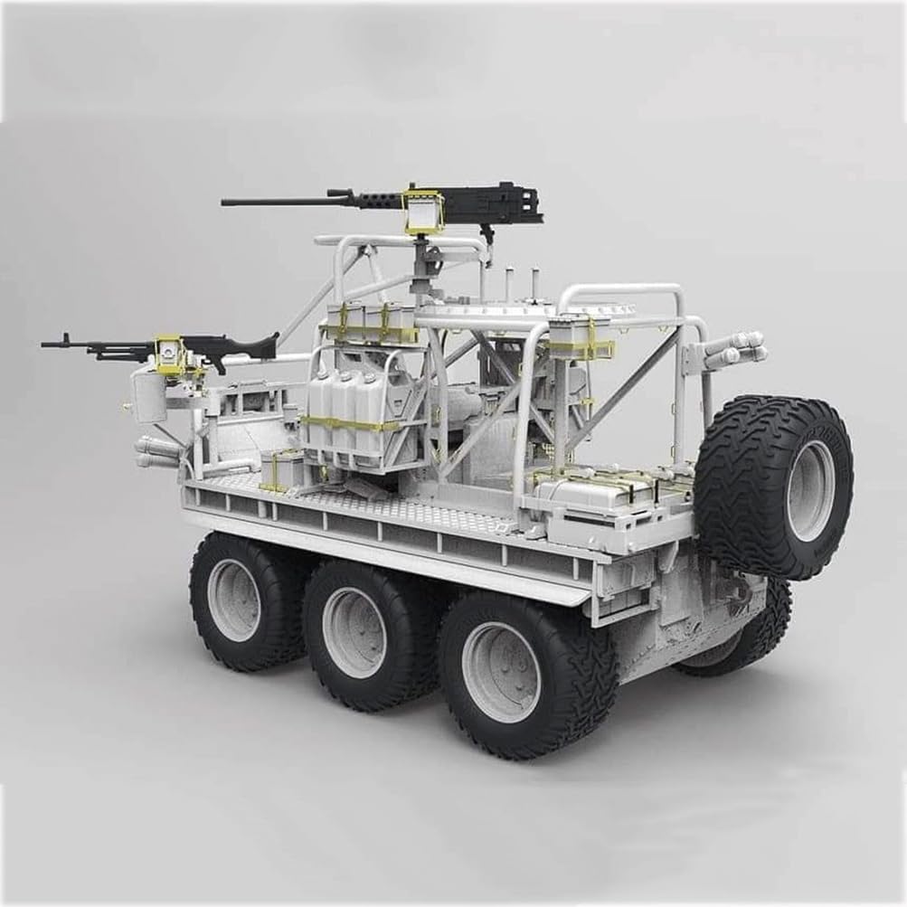 花田制造 Gecko Models 35GM0019 British ATMP WMIK Airborne Military Vehicle Model Kit, 1/35 Scale