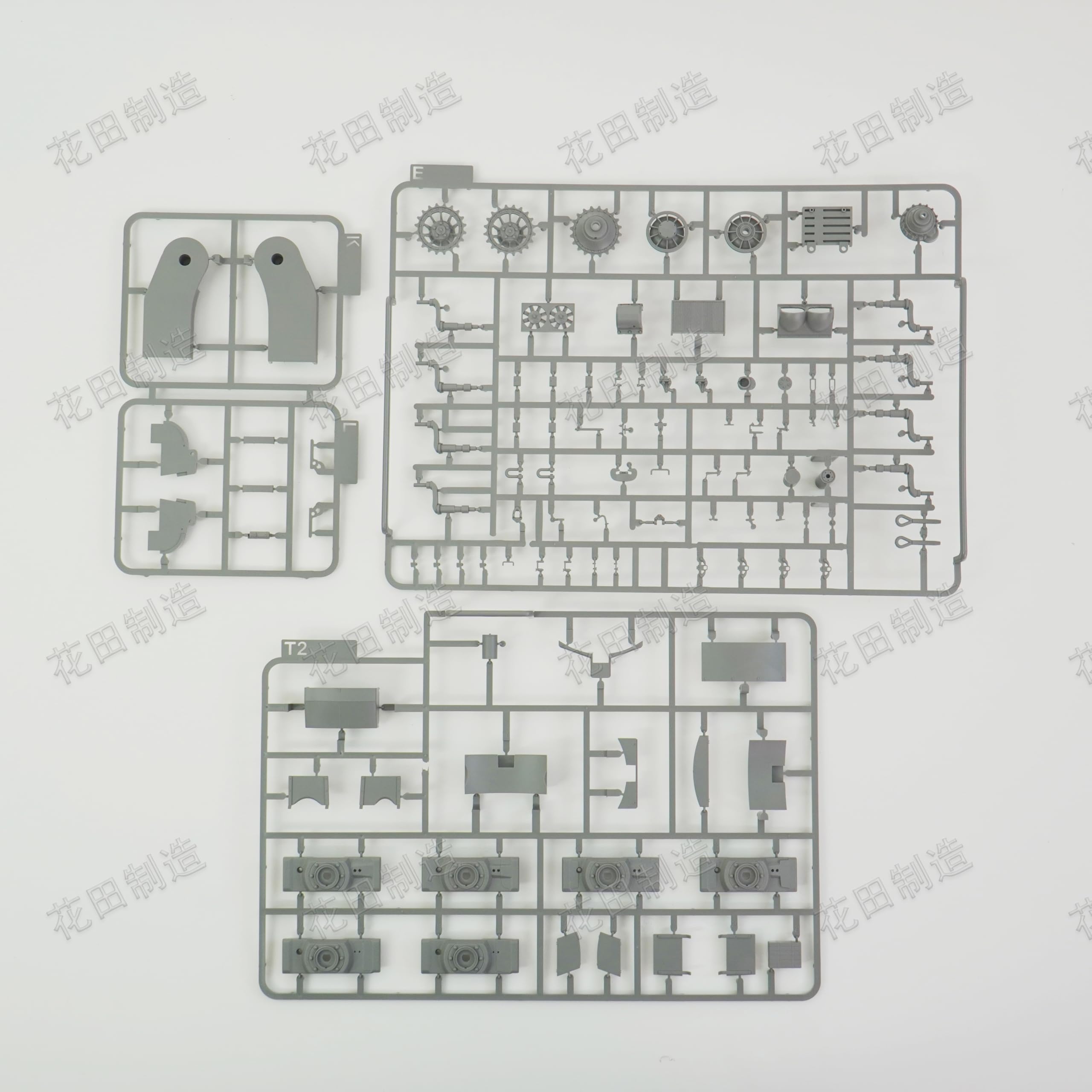 花田制造 Takom 2196 Tiger I Early Production 1/35 Scale Model Kit, Sd.Kfz.181 Pz.Kpfw.VI Ausf.E