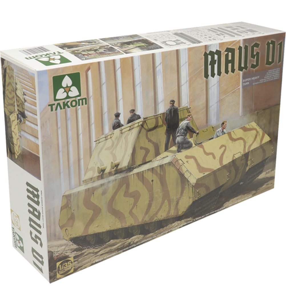 花田制造 takom No.2049 MAUS 01 Super Heavy Tank Model KIT,1/35 SACLE,