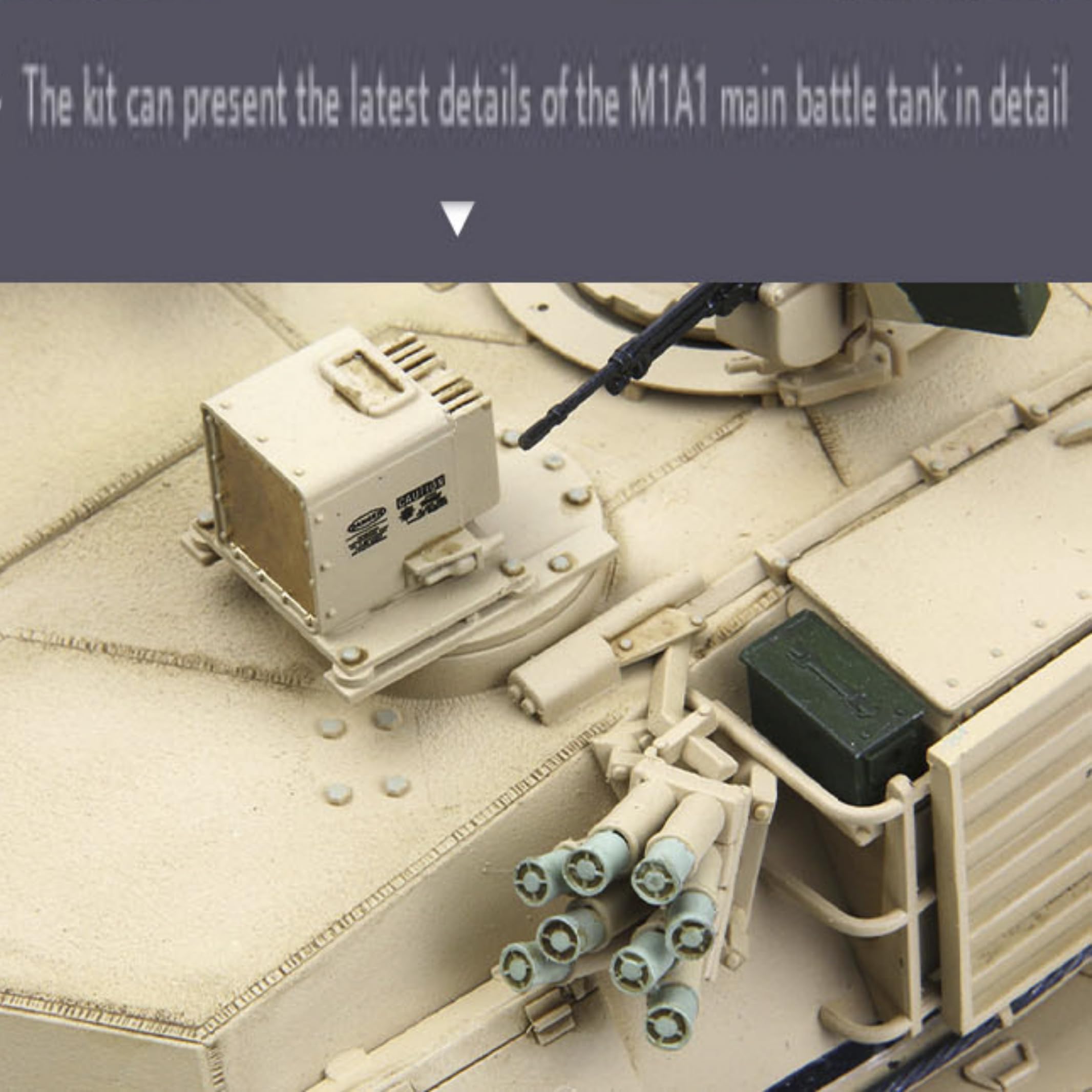 花田制造 Meng TS-032 U.S. Army M1A1 Abrams TUSK Main Battle Tank Model Kit, 1/35 Scale, Military Vehicle