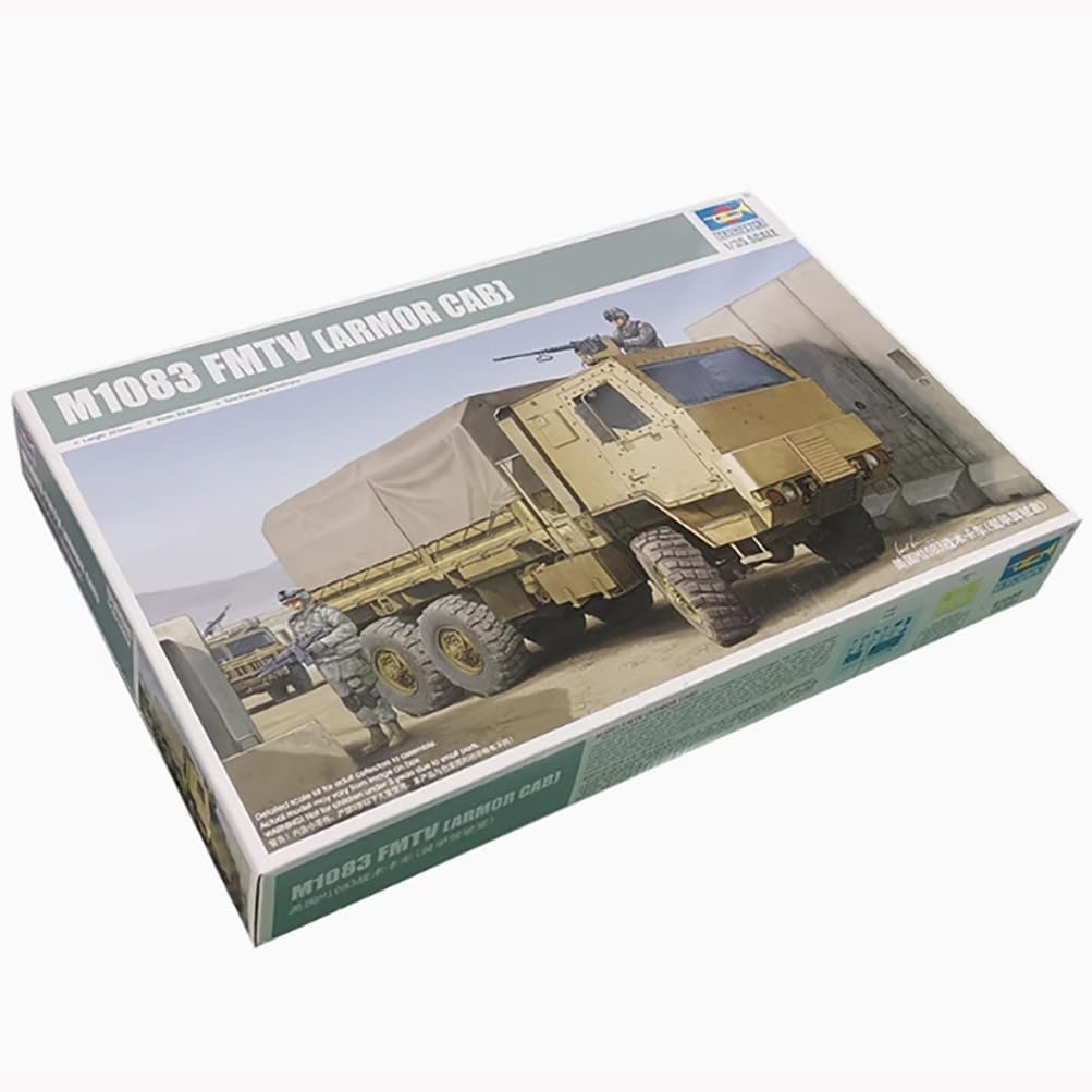 Trumpeter 01008, 1/35 Scale,  M1083 FMTV Armor Cab Military Truck Model Kit
