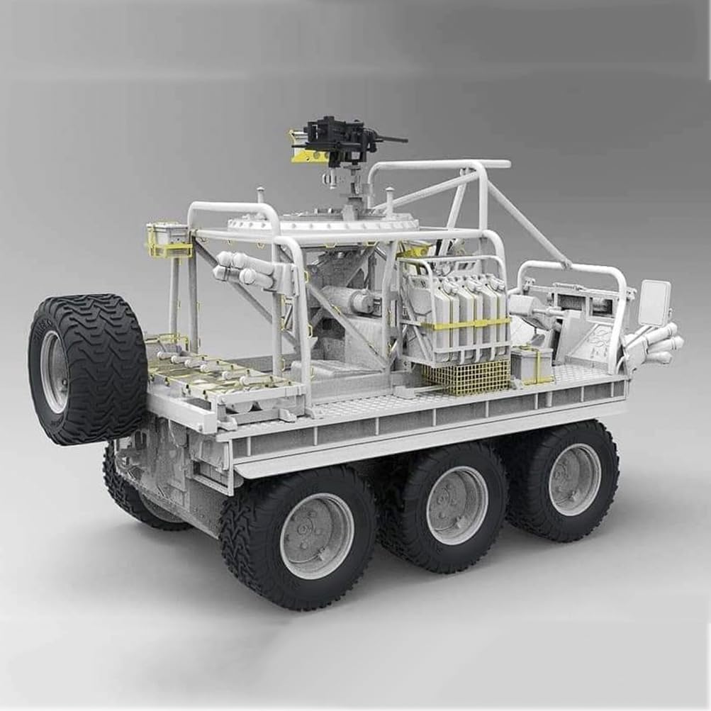 花田制造 Gecko Models 35GM0019 British ATMP WMIK Airborne Military Vehicle Model Kit, 1/35 Scale