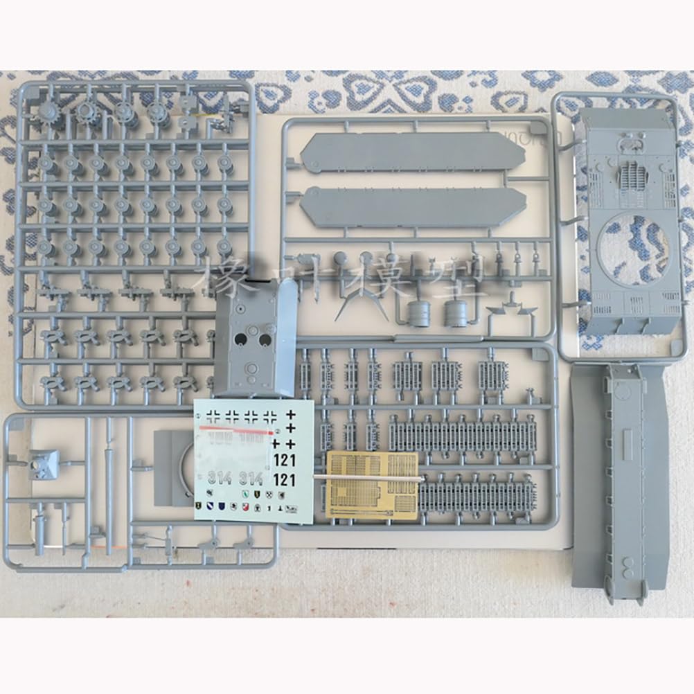 花田制造 Pz.kpfw VIII Maus V2 Geman Super Heavy Tank Model Kit, 1/72 Scale, Military Vehicle VESPID Models VS720001