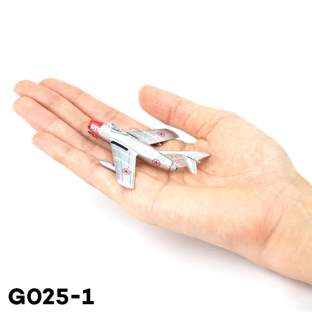 花田制造 XCARTOYS G025-1 Mikoyan MiG-15 Fighter Jet Model 1/144 Scale