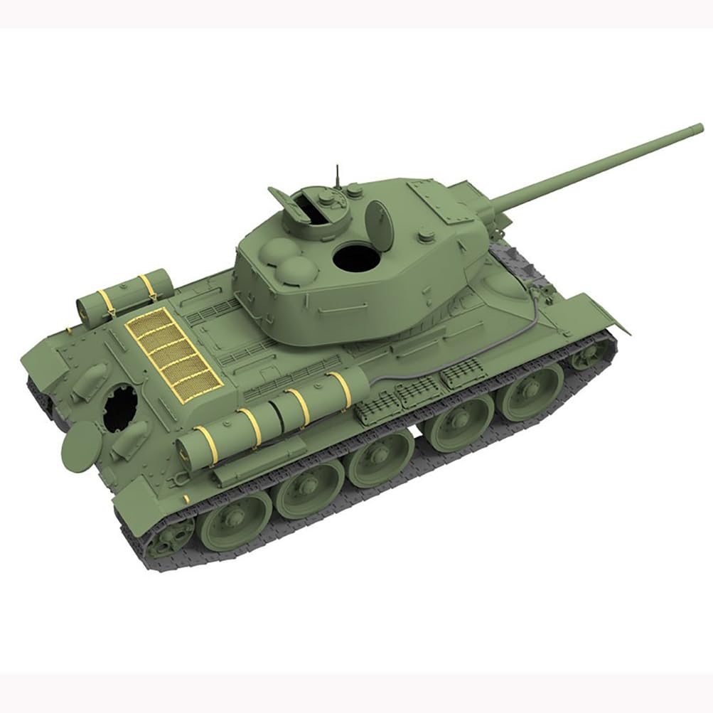 花田制造 RFM T-34/85 Tank Model 1944 No.174 Factory, 1/35 Scale Military Model Kit