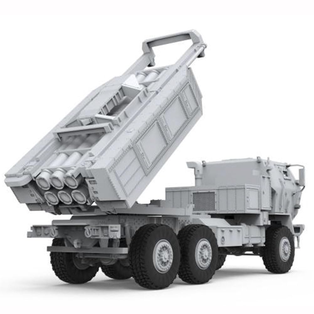 Meng 72-004 U.S. M142 HIMARS High Mobility Artillery Rocket System Model Kit, 1/72 Scale