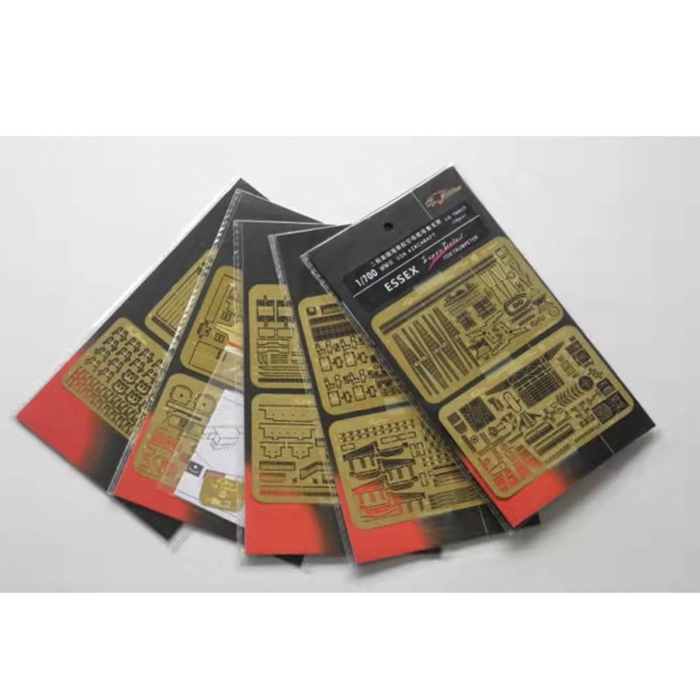 FLYHAWK FH700025 for Trumpeter 05728 05729 05730 1/700 WW2 USN Aircraft Carrier Essex Photoetch Enhancement Parts Photoetch Set Etched Parts