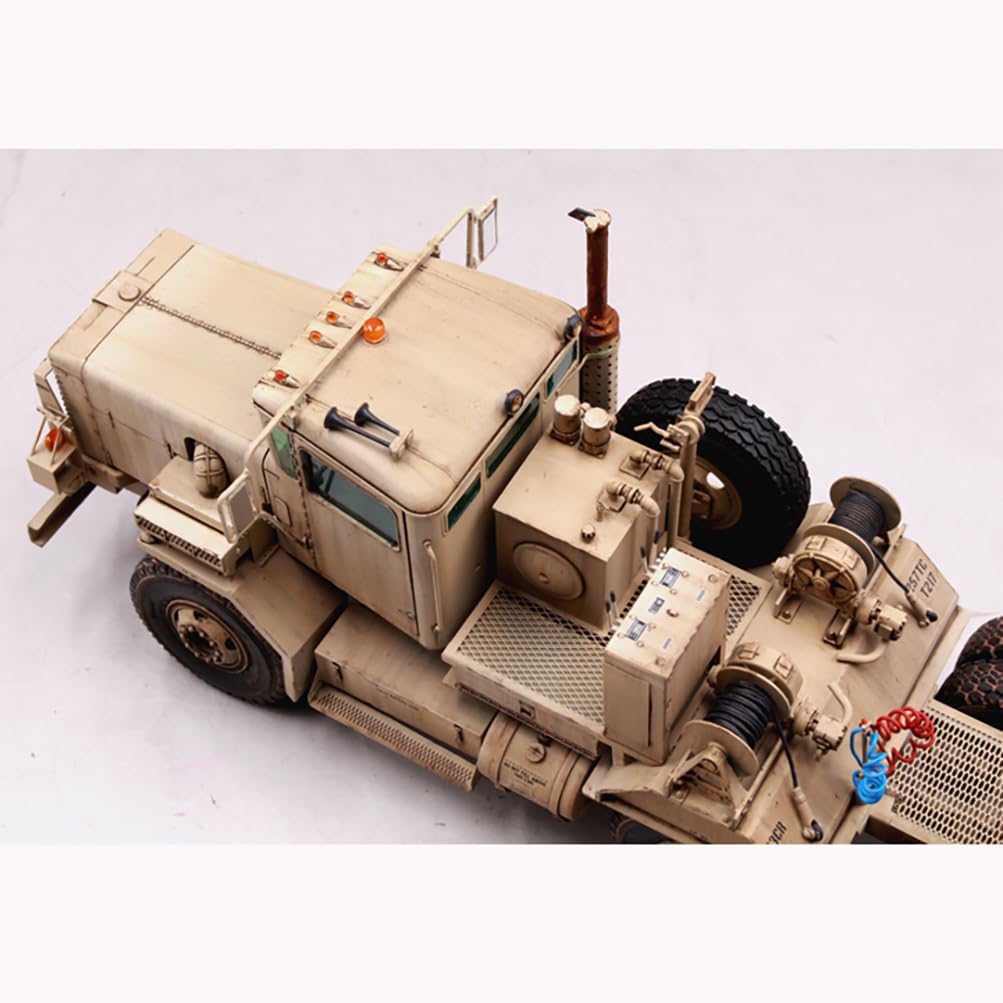 花田制造 Hobby Boss M911 C-HET with M747 Semi-Trailer Military Truck Model Kit, 1:35 Scale,Tank Model