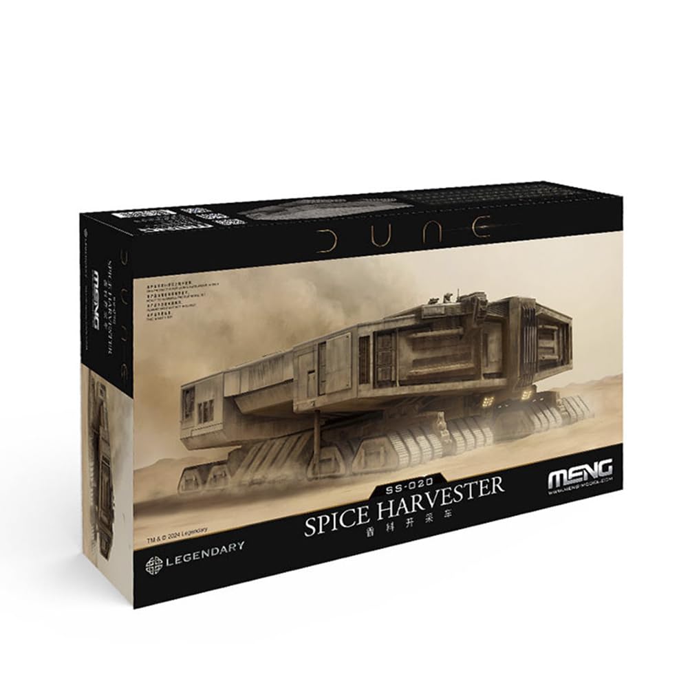 Meng SS-020 Dune Spice Harvester Model Kit, 1:35 Scale, 200mm x 133mm x 57mm