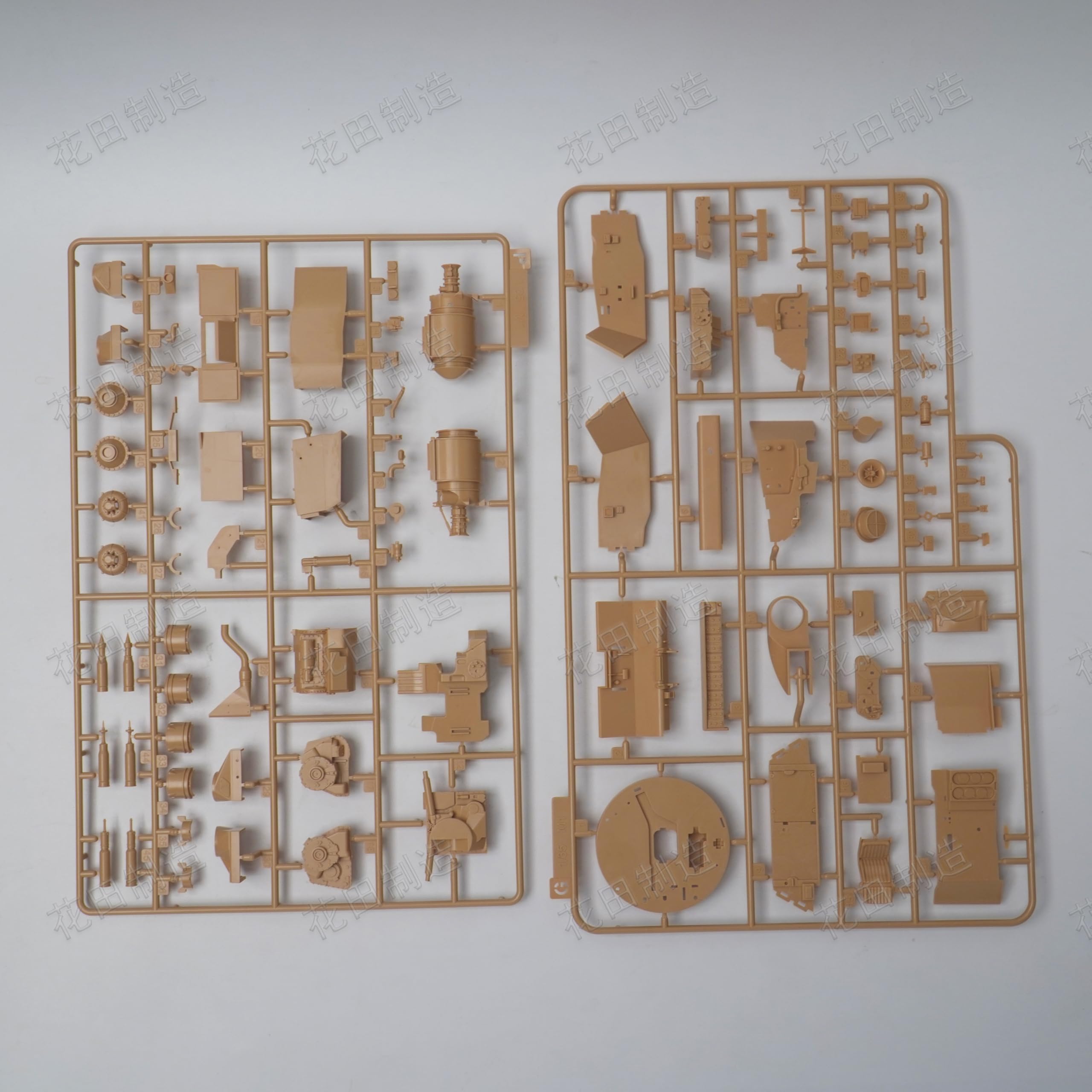 花田制造 RFM RM-5007 M1A1/A2 Abrams Main Battle Tank 2 in 1 Military Vehicle Model kit，with Full Interior，1/35 SACAL