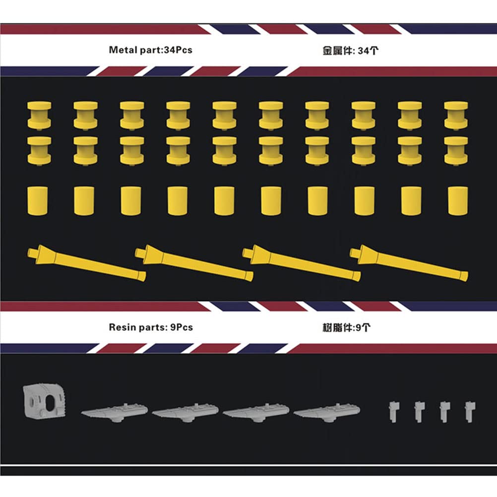 FLYHAWK Flyhawk Model FH1106S 1/700 Wicks Class Destroyer USS Ward DD-139 1941 Deluxe Edition Etched Part