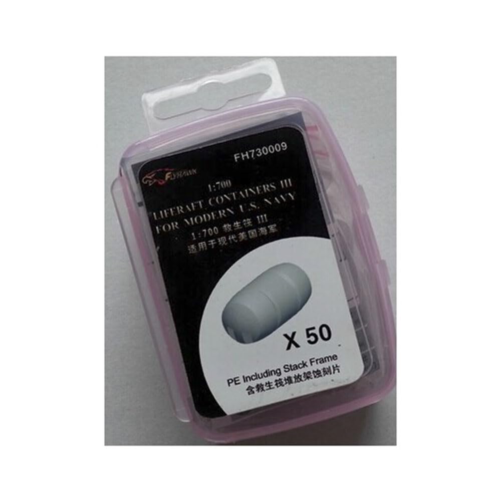 花田制造 FLYHAWK FH730009 LIFERAFT CONTAINERS 3 for Modern U.S.Navy Photoetch Enhancement Parts Photoetch Set Etched Parts