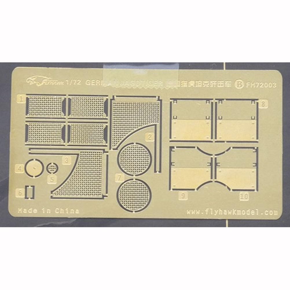 FLYHAWK FH72003(3PCS) German Sd.Kfz.186 Jagdtiger(Henschel Version) Tank Model Kit for Trumpeter 07293 1:72 Scale