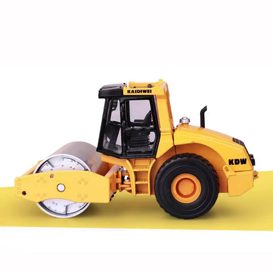 1:50 Single Drum Roller Adult Collectible die-cast Scale Model Replica,Engineering Vehicle Diecast Model
