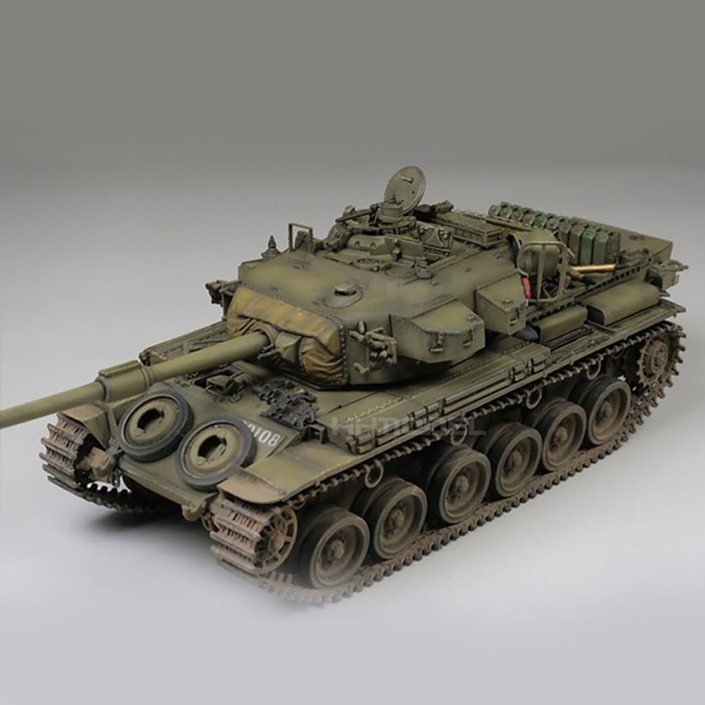花田制造 VESPID Models VS720007 Centurion Tank Mk. 5/1 Royal Australian Armoured Corps (Vietnam War Version) Model kit 1/72 Scale,with Metal Barrel and PE Parts