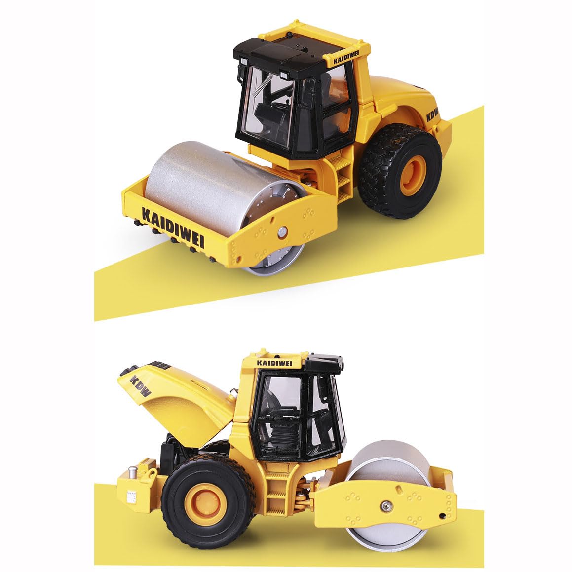 1:50 Single Drum Roller Adult Collectible die-cast Scale Model Replica,Engineering Vehicle Diecast Model