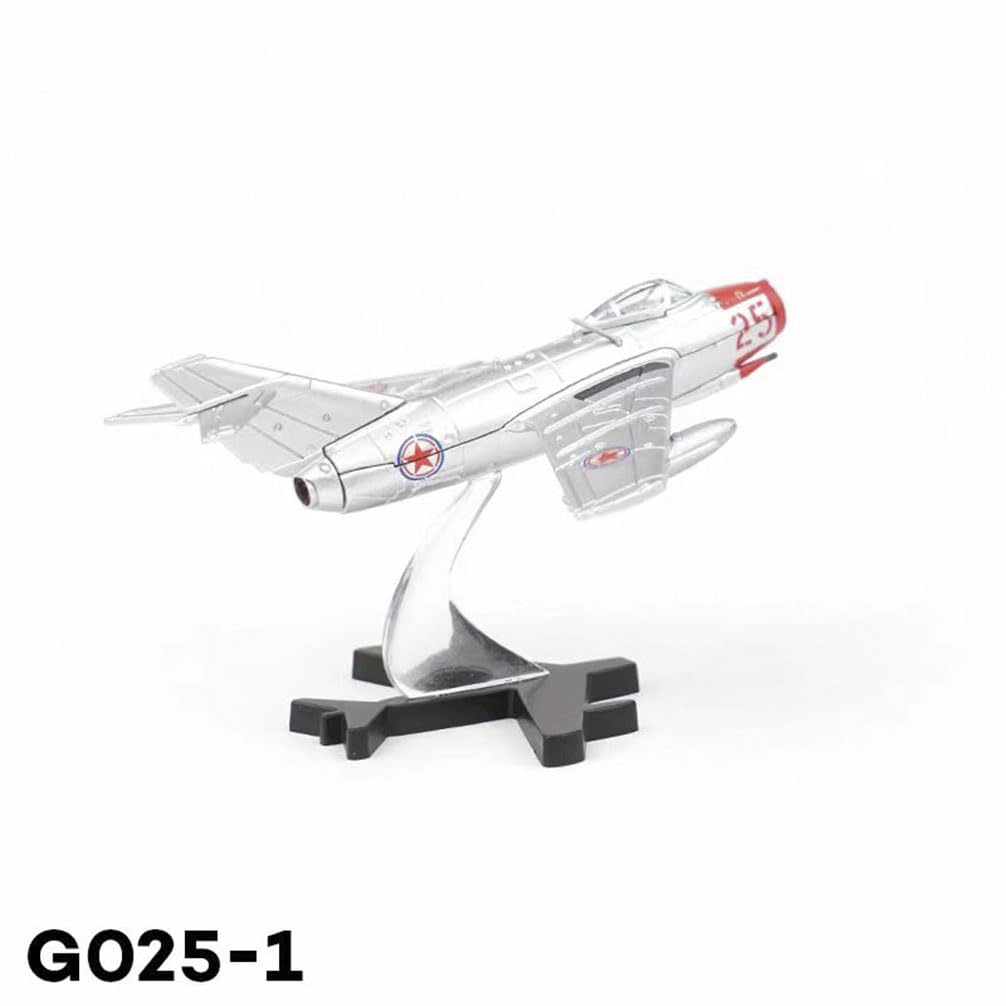 花田制造 XCARTOYS G025-1 Mikoyan MiG-15 Fighter Jet Model 1/144 Scale