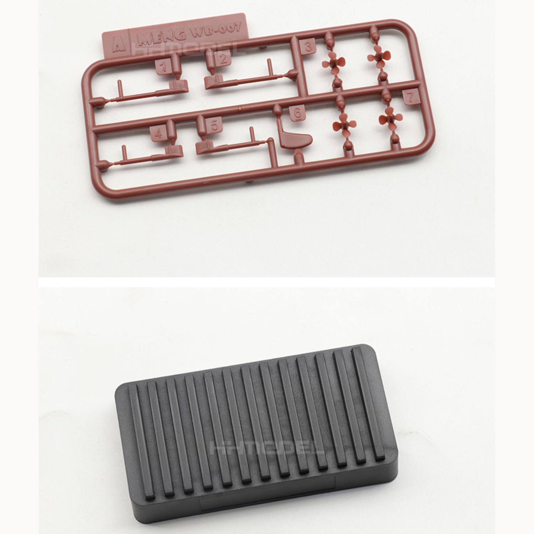 花田制造 Meng WB-007 Warship Builder Cleveland Battleship Plastic Model Kit